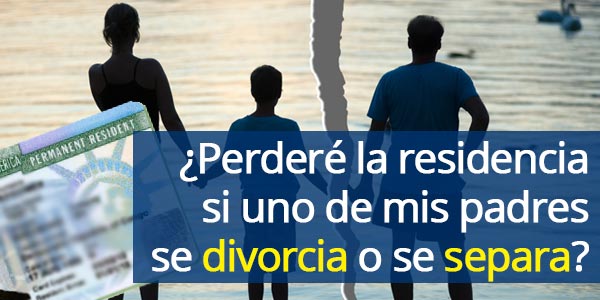 residencia padres se divorcia separa